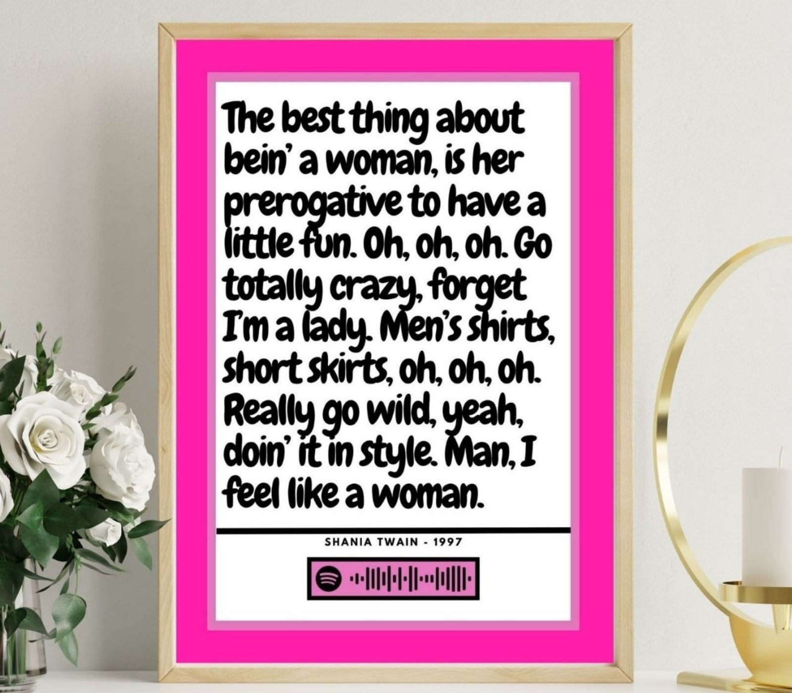 Man I Feel Like a Woman