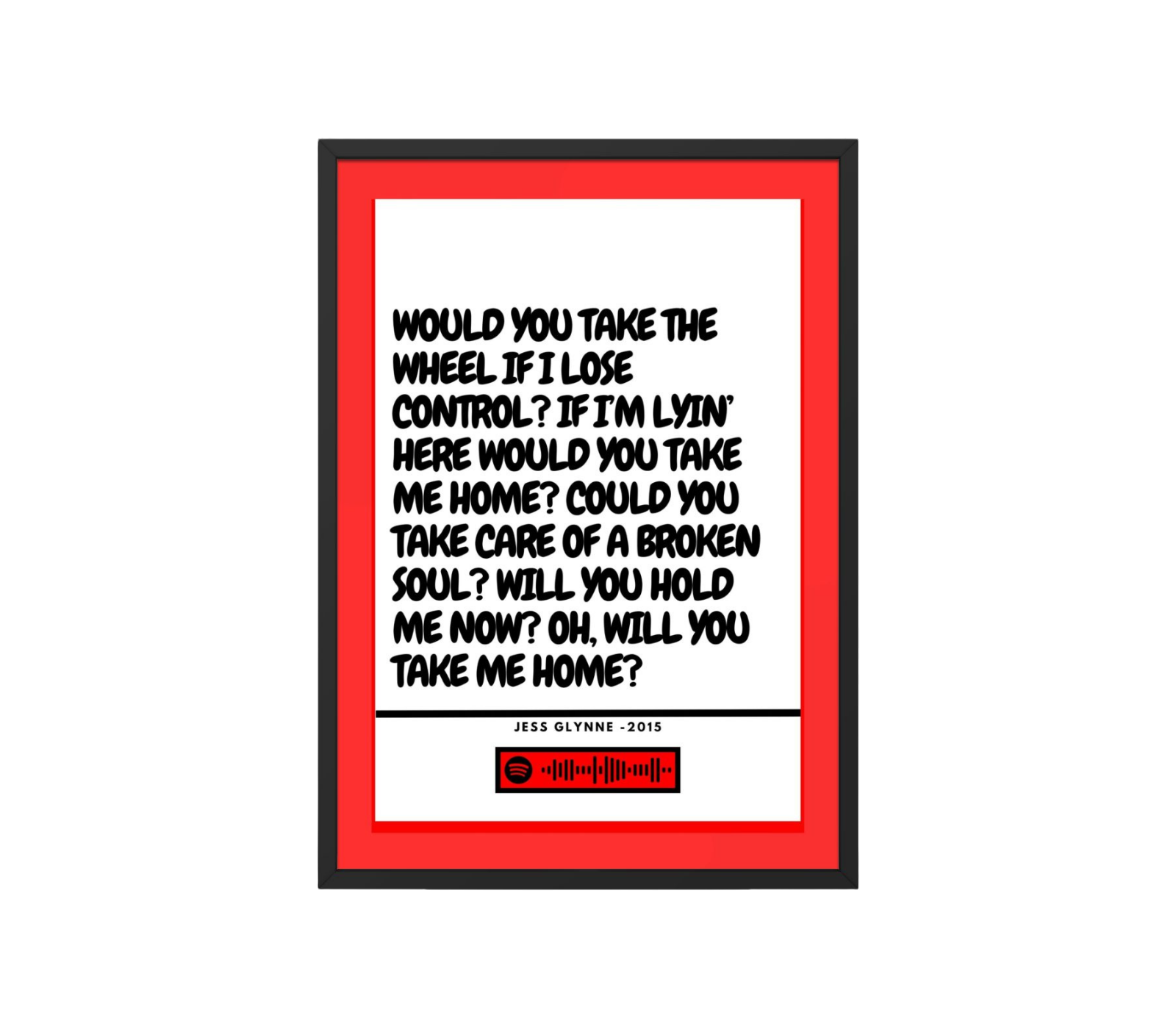 Portrait Framed Art Print - Take Me Home