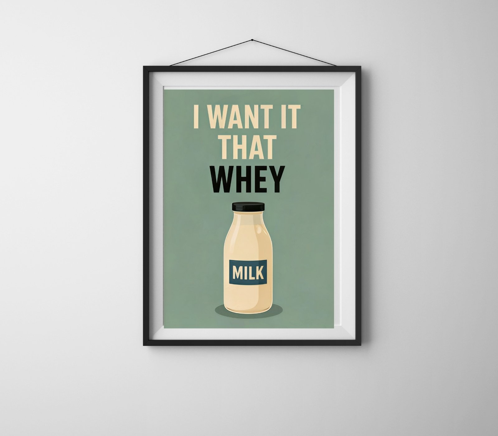 Portrait Framed Art Print - I Want it That Way - Image 2