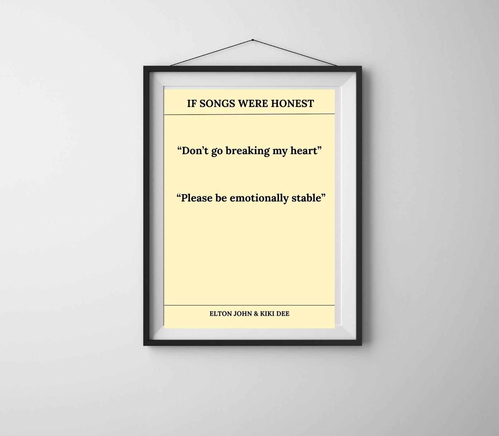Don't Go Breaking My Heart - Image 2