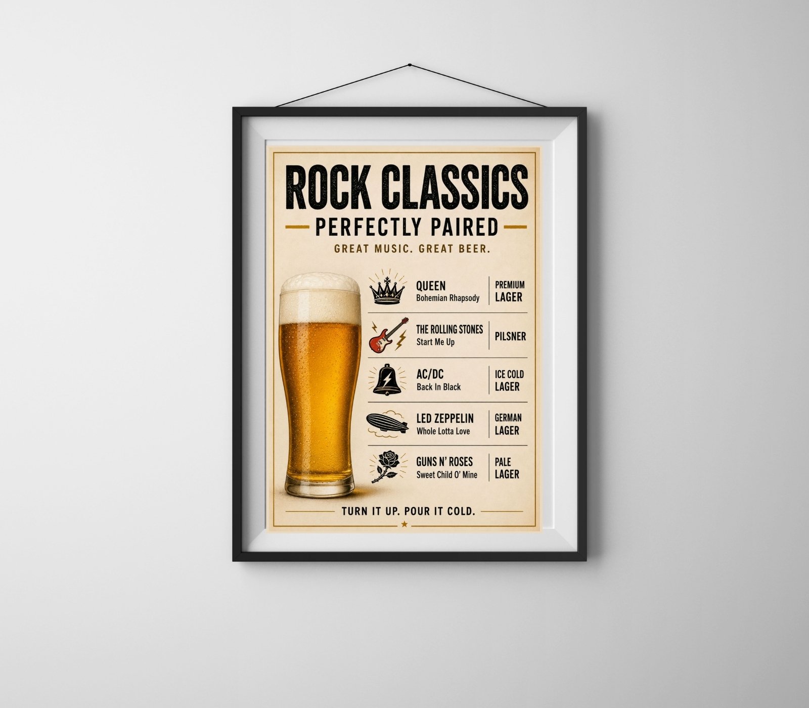 Lager & Rock Classic Pairing - Image 2