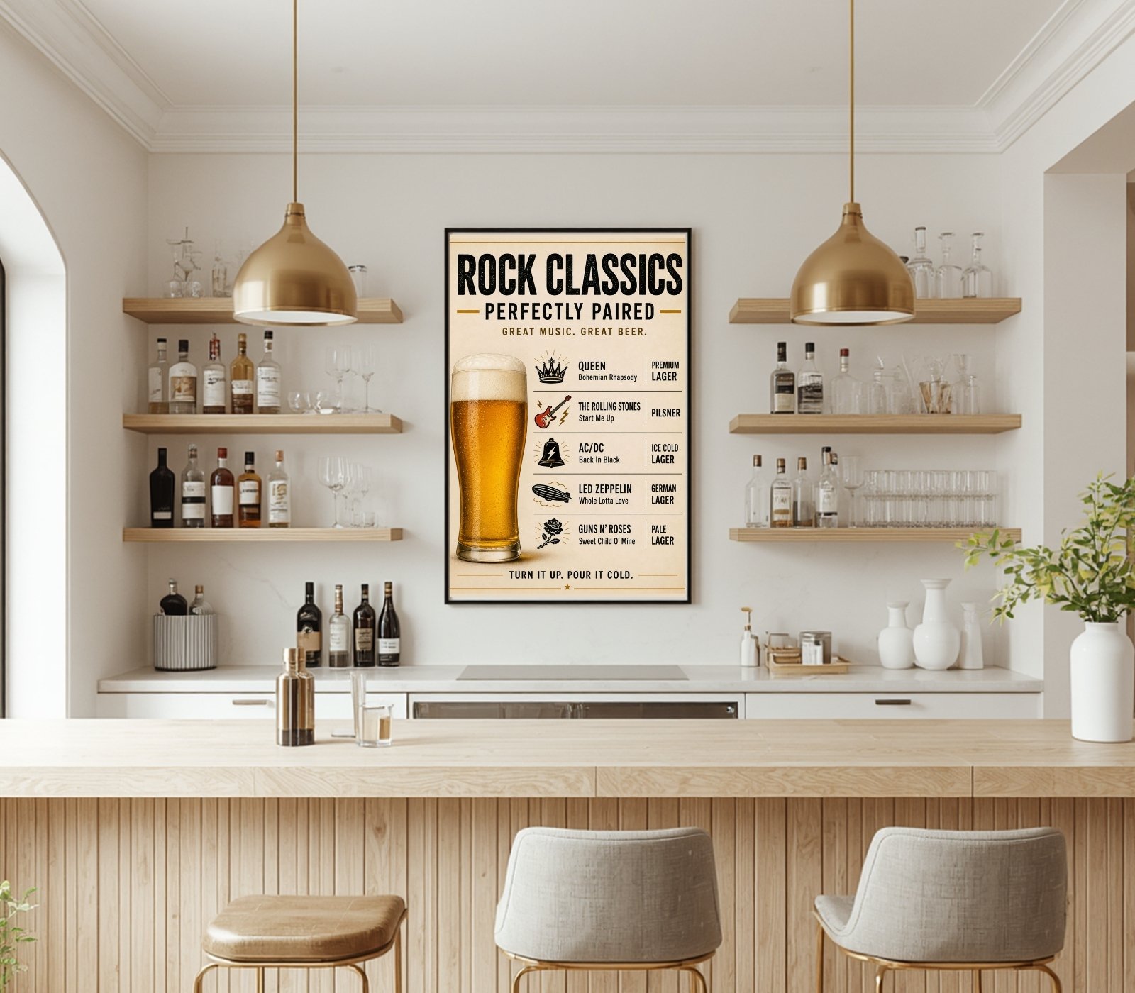 Lager & Rock Classic Pairing