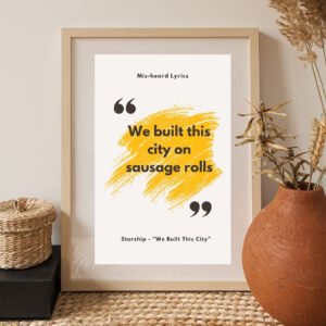 We Built This City