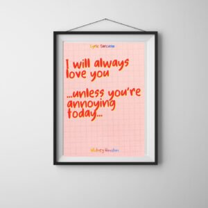I Will Always Love You - alternate view